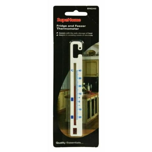 SupaHome Fridge Freezer Analogue Thermometer