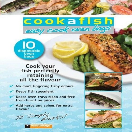 Toastabags Cookafish ugnsformar (10-pack)