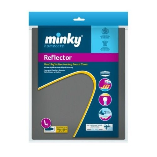 Minky Ironing Board Cover Reflector Large