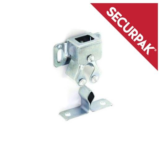 Securpak Zinc Plated Double Roller Cabinet Catch (Pack of 2)