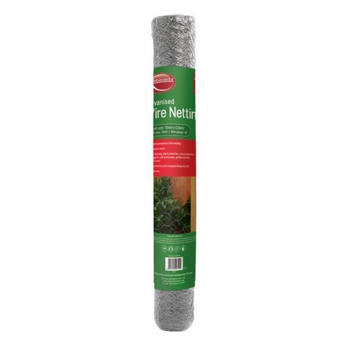 Ambassador Galvanised Wire Garden Netting