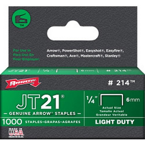 Arrow JT21 T27 niitit (1000 kpl:n pakkaus)