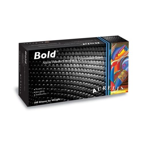 Aurelia Nitril Bold Engangshandsker (pakke med 100 stk.)