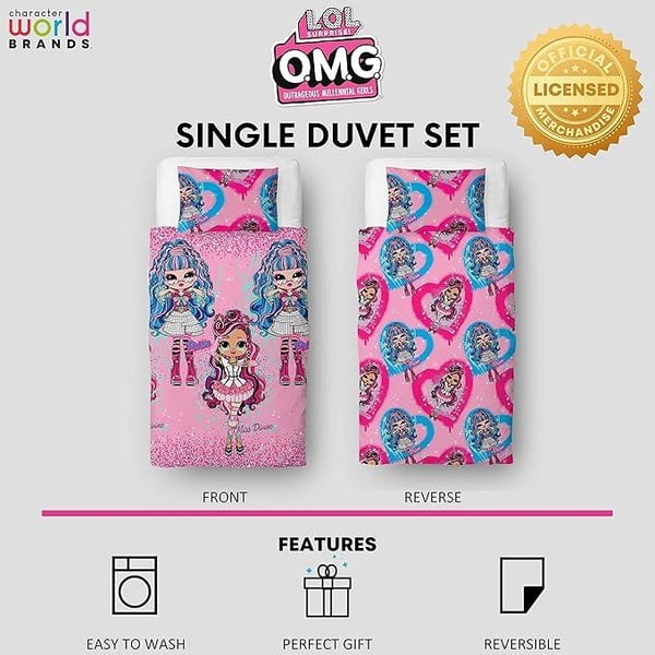 LOL Surprise Queens Docka Vändbart Påslakanset