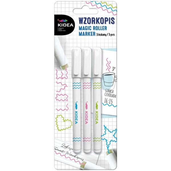 Kidea Magic Pen Prov 3 farver blister