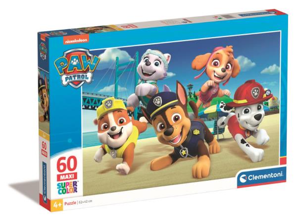 Clementoni puslespil 60 brikker Maxi Paw Patrol 26591 Clementoni puslespil 60 brikker Maxi Paw Patrol 26591