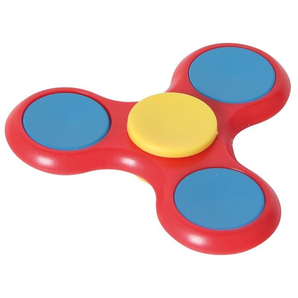 Alkuperäinen fidget spinner pyörii jopa 5 minuuttia