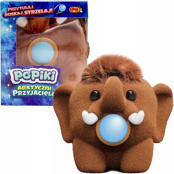 Popiki Arctic Friends maskot plys evpeboll mammut