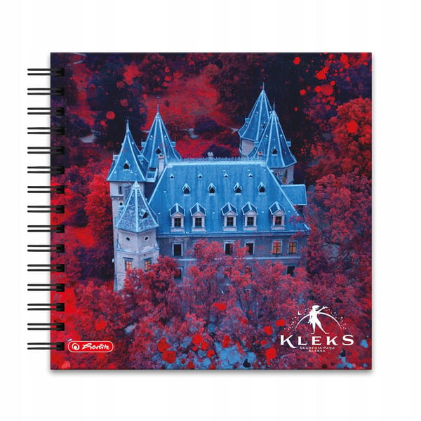 Herlitz dagbok om fantasiskolans herr Kleks 25x25cm 180g/m2