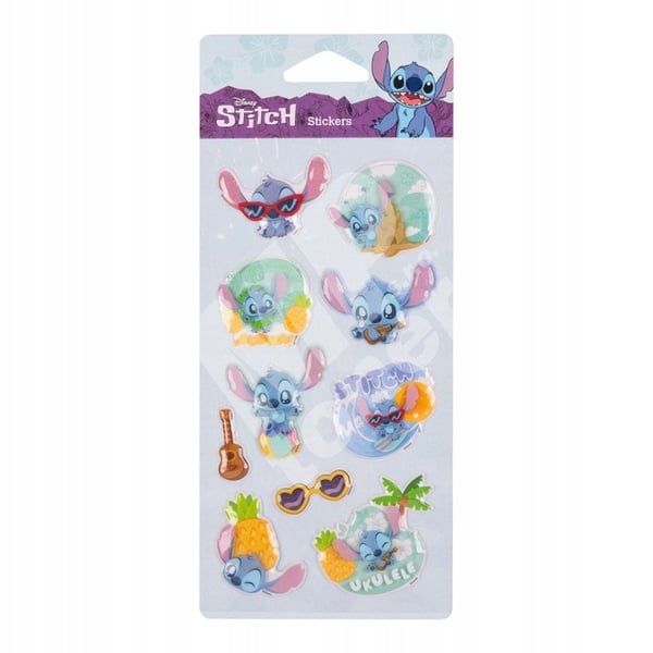 Disney muoti - POP UP -tarrat - kuvio 3 - pastelliväriset ommel
