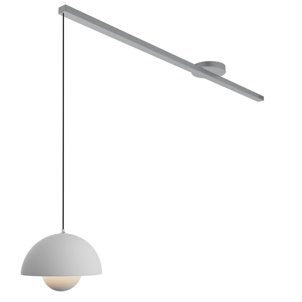 Lightswing® Single - Rustfrit stål 110 cm - Til én pendellampe
