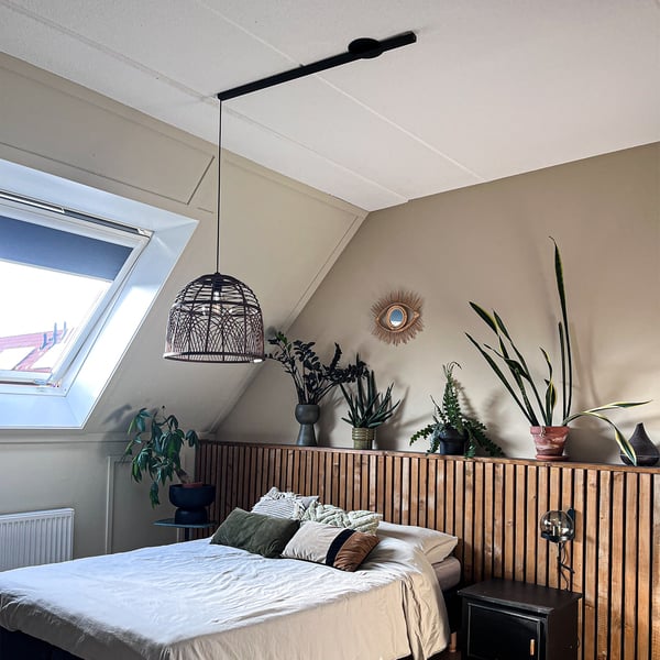 Lightswing® Single - Rustfrit stål 90 cm - Til én pendellampe