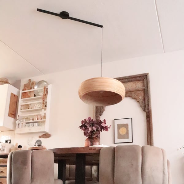 Lightswing® Single - Rustfrit stål 90 cm - Til én pendellampe