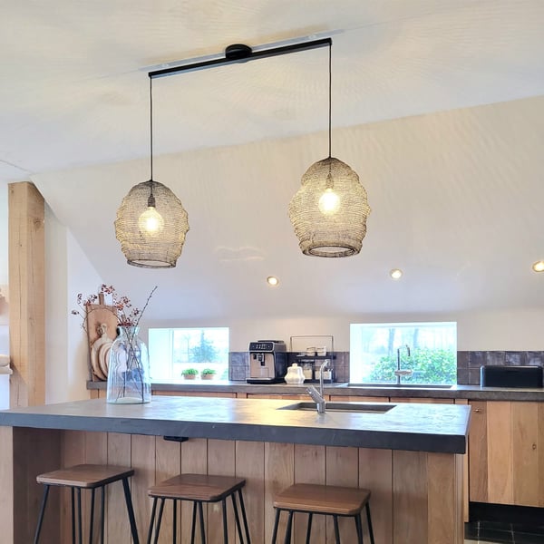 Lightswing® Twin - Mat hvid 90 cm - Til én eller to pendellamper