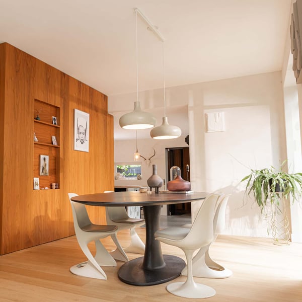 Lightswing® Twin - Mat hvid 90 cm - Til én eller to pendellamper