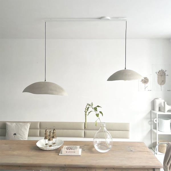 Lightswing® Twin - Mat hvid 90 cm - Til én eller to pendellamper