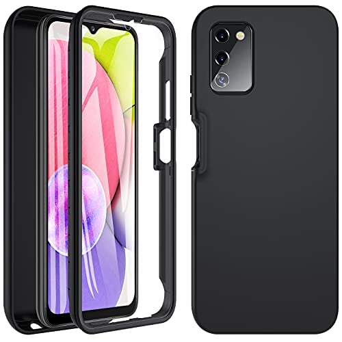 Bumper cover til Samsung Galaxy A03s sort forstærket beskyttende SM-A037F