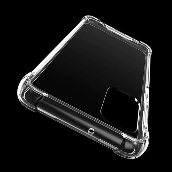 Silikone-etui til Samsung Galaxy A72 6,70" gennemsigtigt med forstærkede hjørner