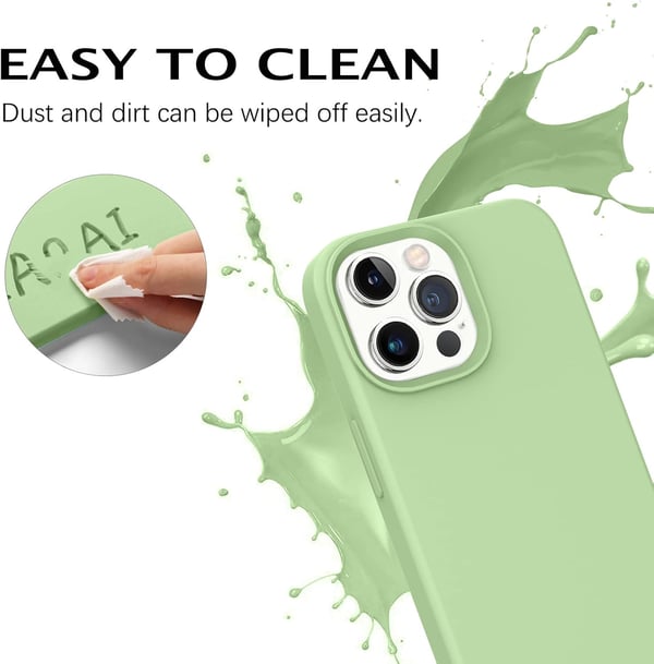 Apple iPhone 13 Pro-skal Grönt Silikon