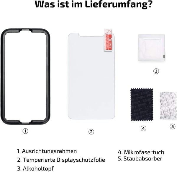 9H härdat glas för iPhone Xs Max