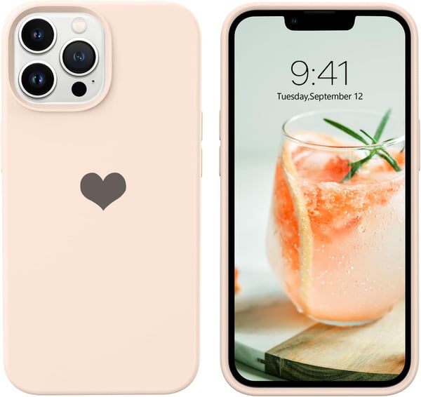 Skal till iPhone 12 Pro Max 6,7 tum i genomskinligt silikon