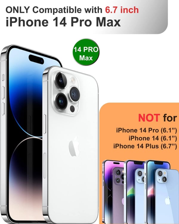 Apple iPhone 14 Pro Max Silikonskal Marinblått