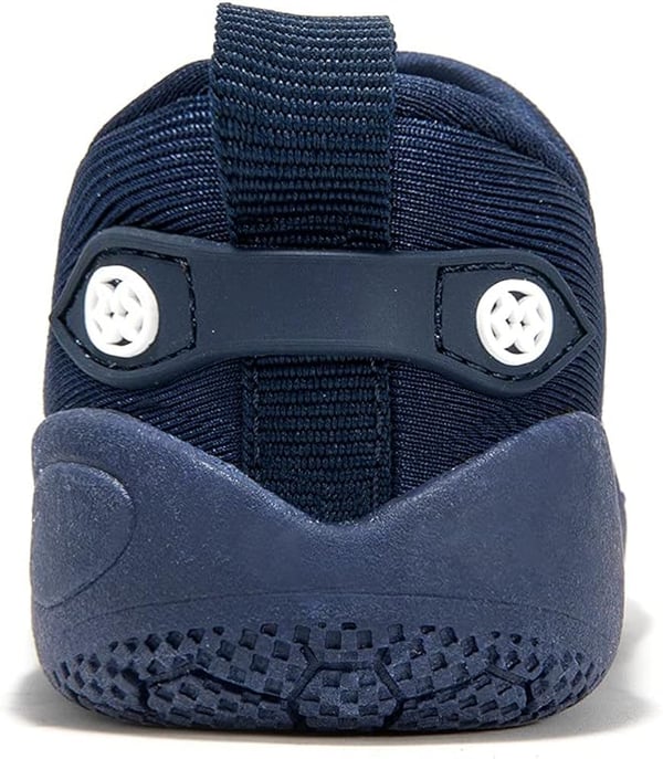 Børnesko, åndbare unisex, marineblå, slip-on, skridsikre, størrelse 22