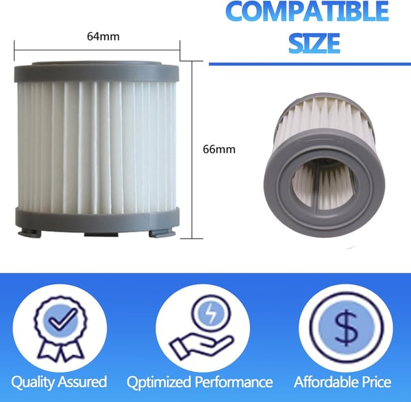 HEPA-filter til Cecotec Conga Rockstar 500 Ultimate Xtrem 700 støvsuger 2 stk.