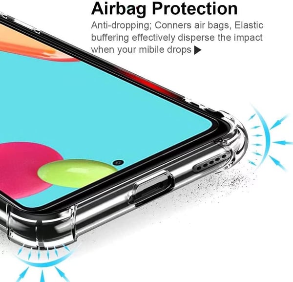 Transparent silikonskal för Samsung Galaxy A42 5G