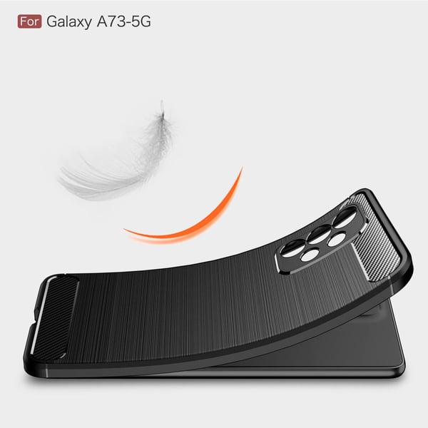 Silikonskal till Samsung Galaxy A73 5G marinblått