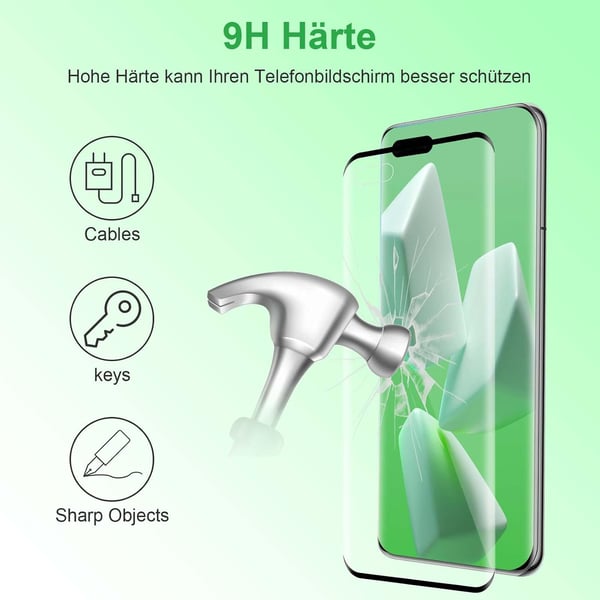 Hærdet glas til Huawei P40 Pro 5G Wsky 2 stk.
