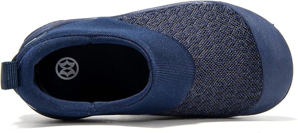 Børnesko, åndbare unisex, marineblå, slip-on, skridsikre, størrelse 22