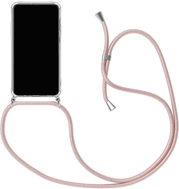 Etui til Xiaomi 12 Pro 5G gennemsigtig silikone + lanyard MZB0AENEU
