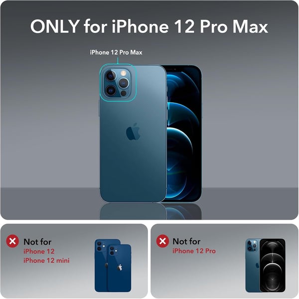 Härdat glas för Apple iPhone 12 Pro Max A2342 3 stycken