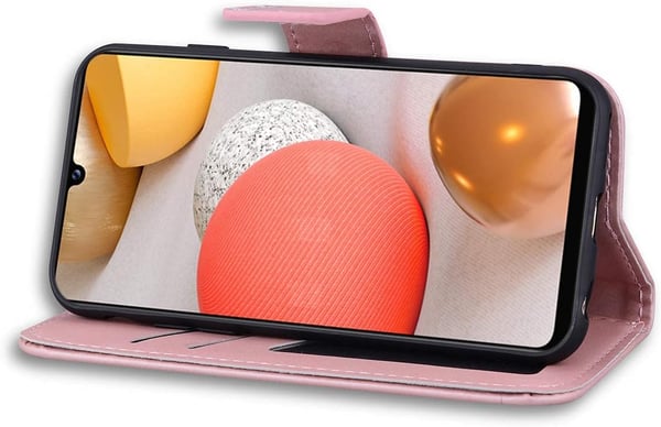 Rosa flipfodral till Samsung Galaxy A42 5G