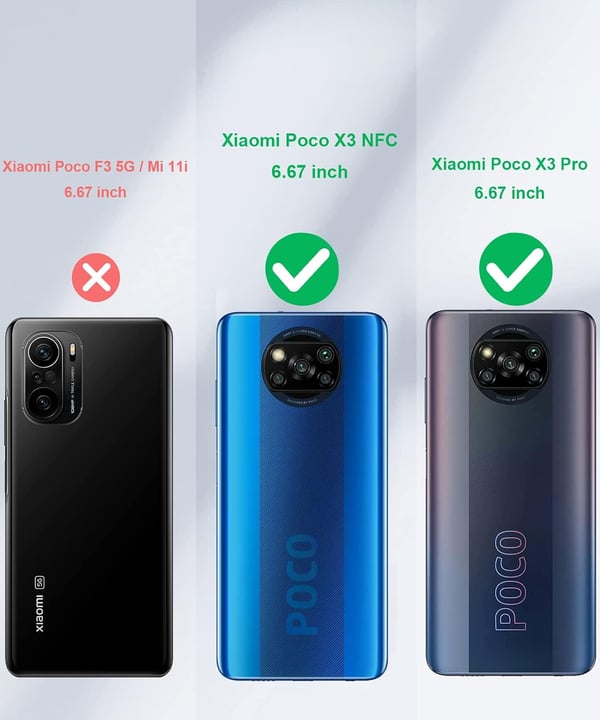 Etui til Xiaomi Poco X3 Pro Poco NFC blank pink MZB07Z2IN M2102J20SG