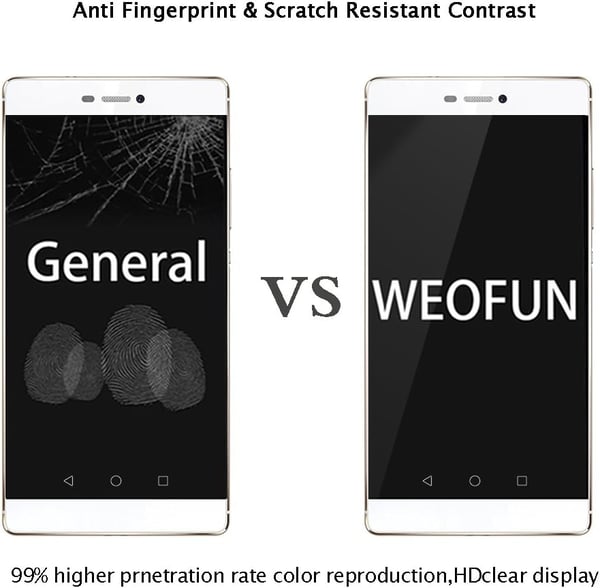 Hærdet glas til Huawei P8 GRA-L09 3 stk.