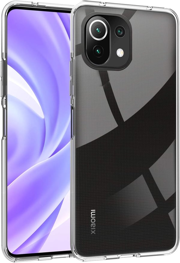 Etui til Xiaomi Mi 11 Lite 5G (2021) 6,55" farveløs