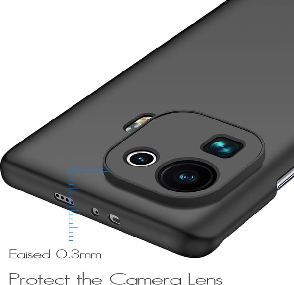Matsort cover til Xiaomi Mi 11 Pro