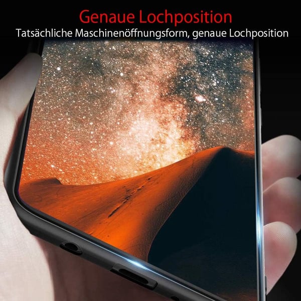 Etui til Huawei P30 Lite, sort, mat, fleksibelt silikone-cover, MAR-LX1A