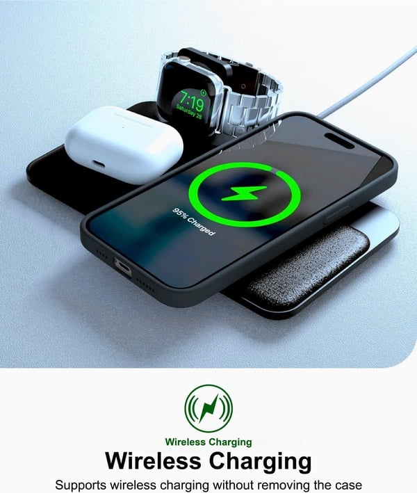 Apple iPhone 14 Pro Max Silikonskal Marinblått
