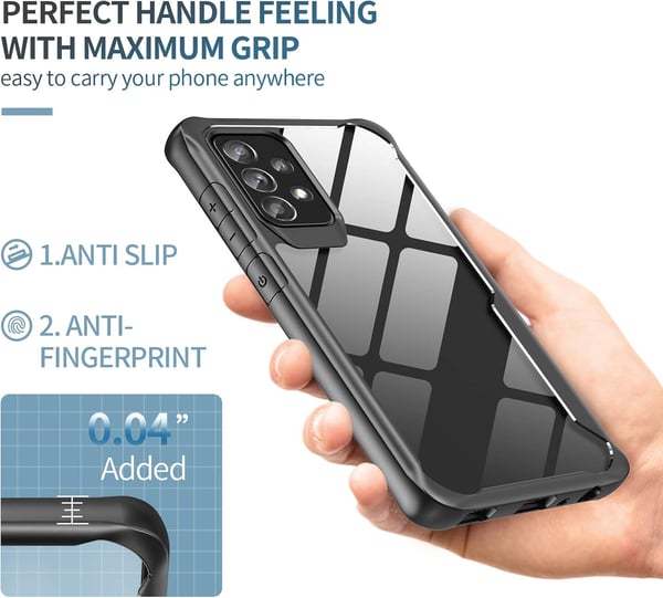 Bakskal till Samsung Galaxy A72 i härdat glas