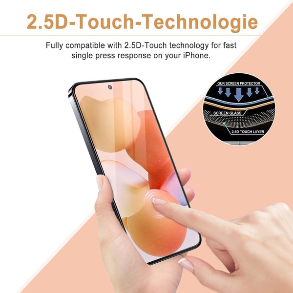 9H hærdet glas til Xiaomi 13 2 stk.