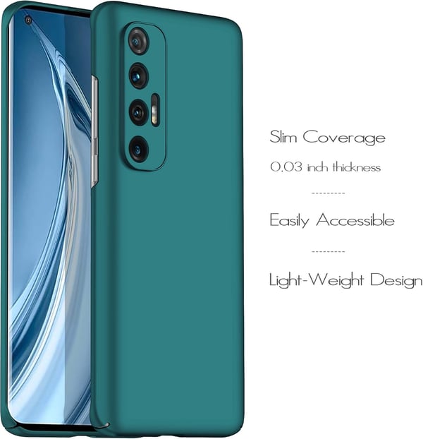 Mat hårdt cover til Xiaomi Mi 10S grønt