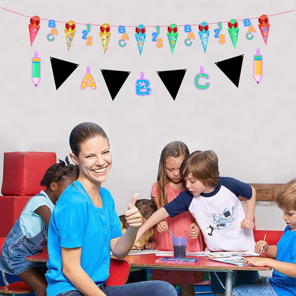 Ballonpynt til skoleårets start