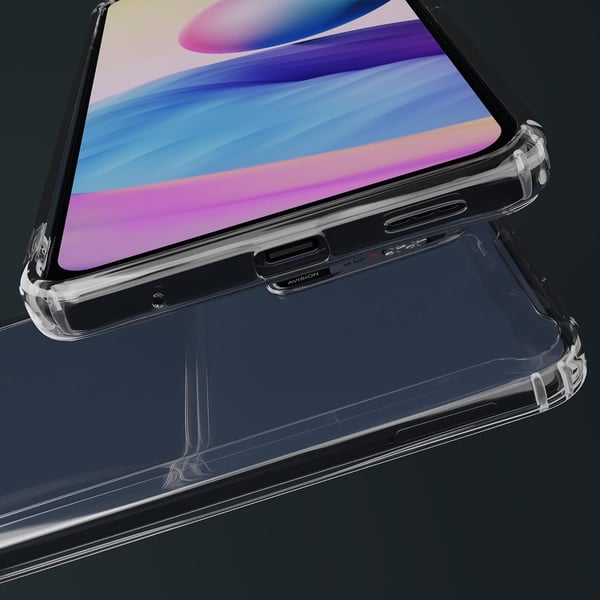 Cover til Xiaomi Redmi Note 10 5G, slidstærk silikonebagside