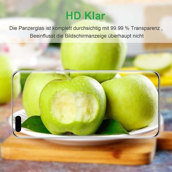 Hærdet glas til Huawei P40 Pro 5G Wsky 2 stk.