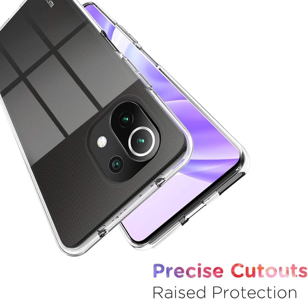 Etui til Xiaomi Mi 11 Lite 5G (2021) 6,55" farveløs