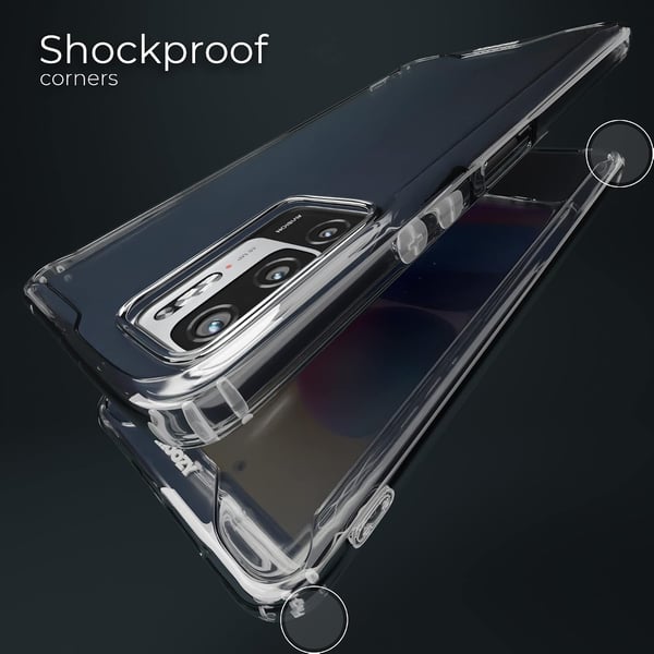 Cover til Xiaomi Redmi Note 10 5G, slidstærk silikonebagside