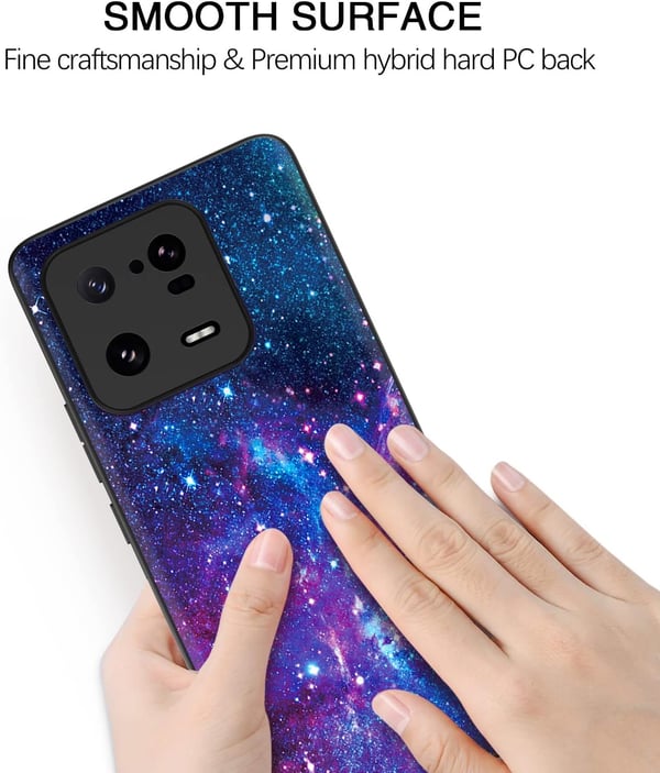 Tyndt silikone-etui Galaxy Kosmos til Xiaomi 13 Pro 6,73" 2210132G